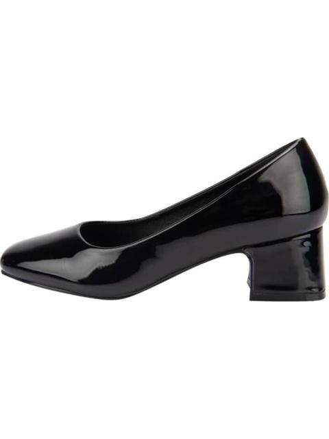 ZAPATILLA PUNTA CUADRADA NEGRO YAELI