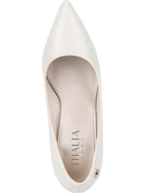 ZAPATILLA TACON ALTO BEIGE/HUESO THALIA SODI
