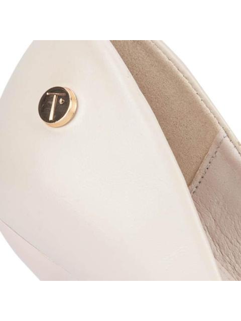 ZAPATILLA TACON ALTO BEIGE/HUESO THALIA SODI