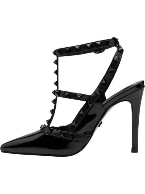ZAPATILLA DESTALONADA CON ESTOPEROLES NEGRO BELINDA PEREGRIN