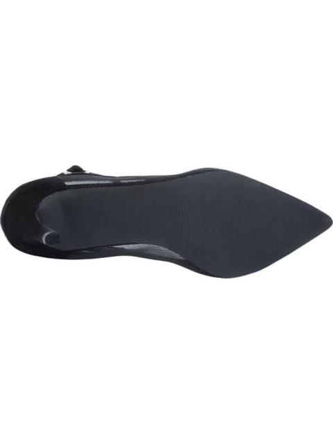 ZAPATILLA TACON ALTO MALLA NEGRO THALIA SODI