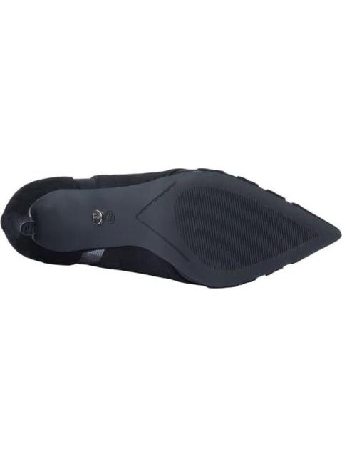ZAPATILLA TACON ALTO MALLA NEGRO THALIA SODI