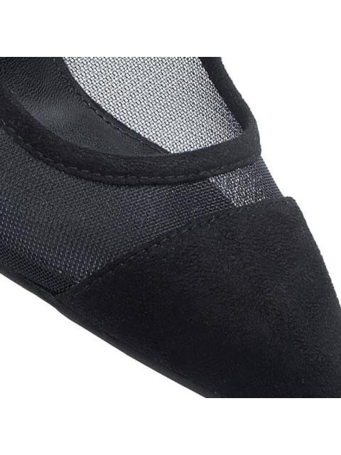 ZAPATILLA TACON ALTO MALLA NEGRO THALIA SODI