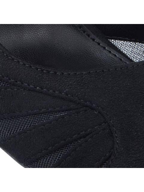 ZAPATILLA TACON ALTO MALLA NEGRO THALIA SODI