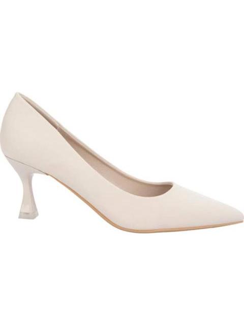 ZAPATILLA TACON ASIMETRICO HUESO YAELI