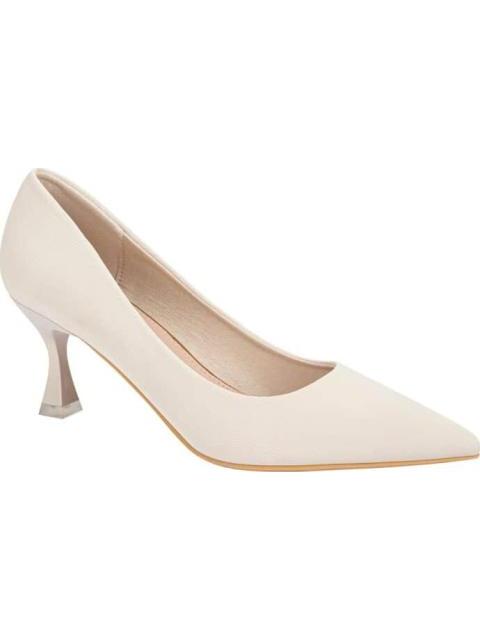 ZAPATILLA TACON ASIMETRICO HUESO YAELI