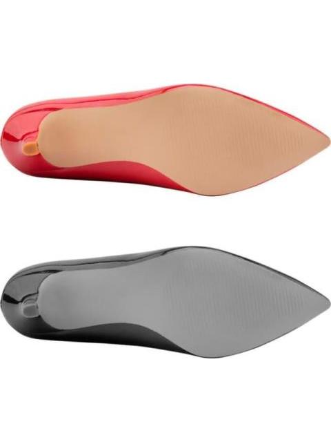 KIT ZAPATILLAS CHAROL TACON DELGADO ROJO YAELI