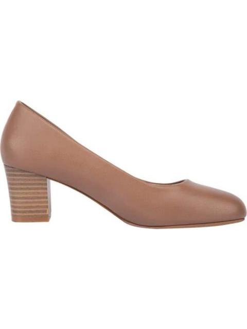 ZAPATILLA TACON BAJO TAUPE SHOSH