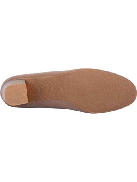 ZAPATILLA TACON BAJO TAUPE SHOSH