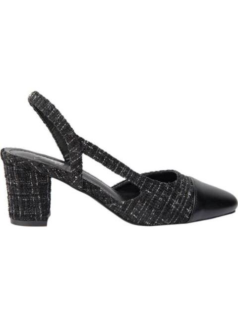 ZAPATILLA TWEED NEGRO YAELI