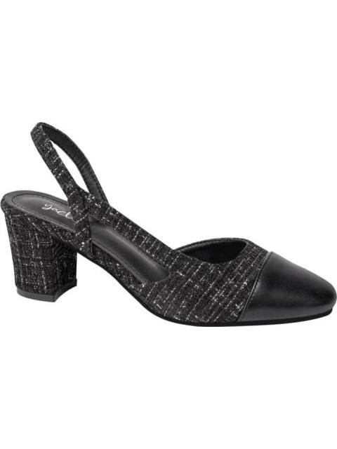 ZAPATILLA TWEED NEGRO YAELI