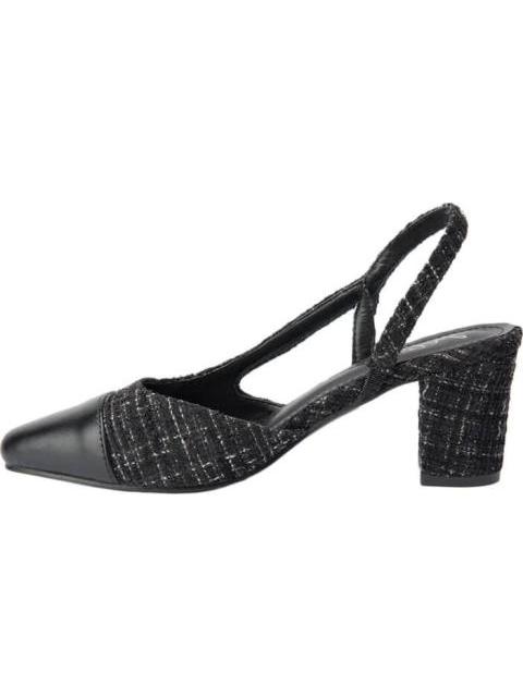 ZAPATILLA TWEED NEGRO YAELI