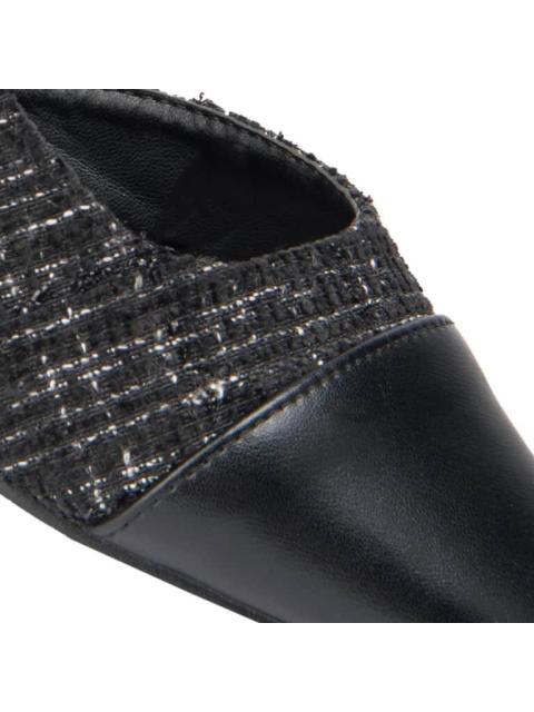 ZAPATILLA TWEED NEGRO YAELI