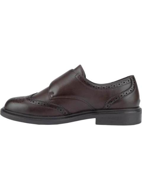 ZAPATO BOSTONIANO CON HEBILLA CAFE VI LINE FASHION