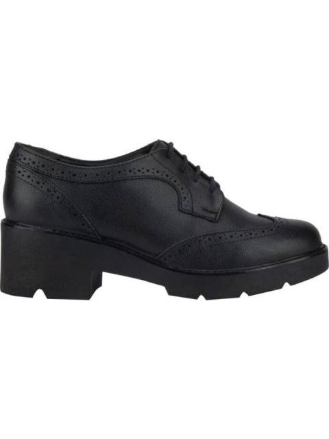 ZAPATO BOSTONIANO DE PIEL NEGRO SEDUCTA