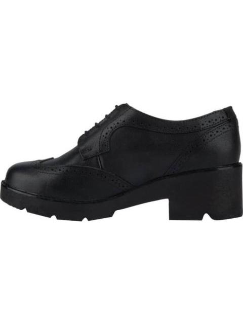ZAPATO BOSTONIANO DE PIEL NEGRO SEDUCTA
