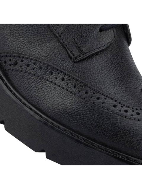 ZAPATO BOSTONIANO DE PIEL NEGRO SEDUCTA