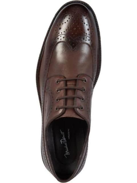 ZAPATO CASUAL DE PIEL CAFE MICHEL DOMIT