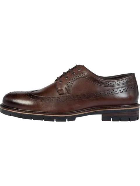 ZAPATO CASUAL DE PIEL CAFE MICHEL DOMIT