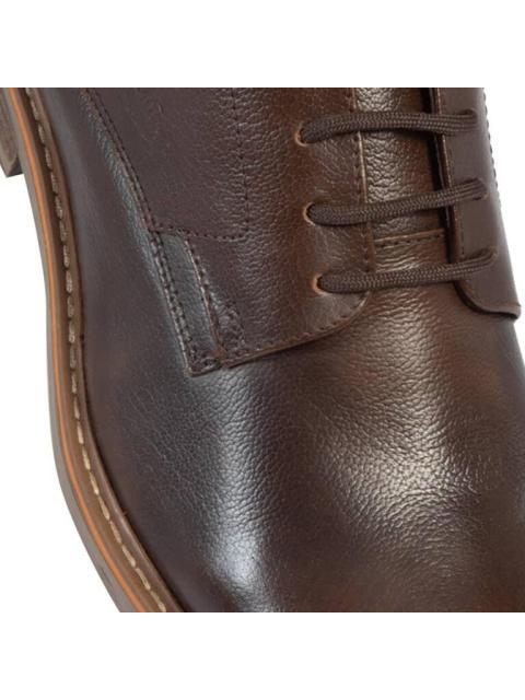 ZAPATO CASUAL DE PIEL CAFE MICHEL DOMIT