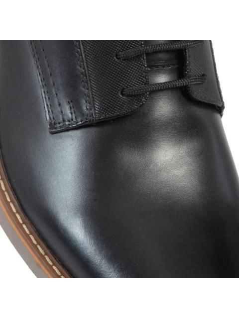 ZAPATO CASUAL DE PIEL NEGRO MICHEL DOMIT