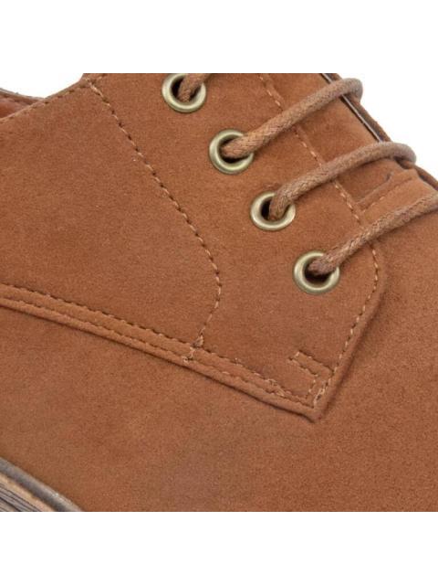 ZAPATO CASUAL DERBY CAMEL UOMO DI FERRO