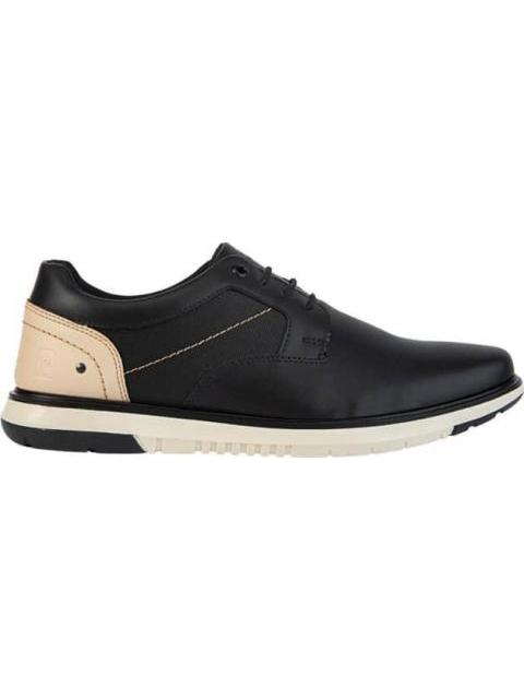 ZAPATO CASUAL DERBY NEGRO PIERRE CARDIN