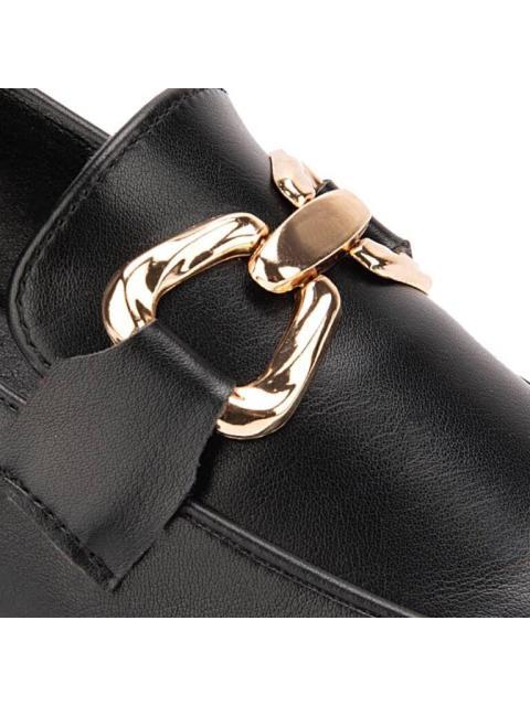 ZAPATO CASUAL LOAFER NEGRO SHOSH