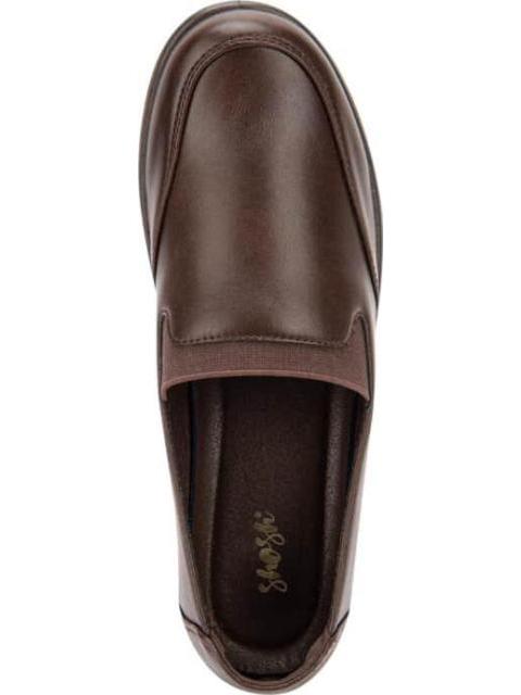 ZAPATO CON ELASTICO CAFE SHOSH CONFORT