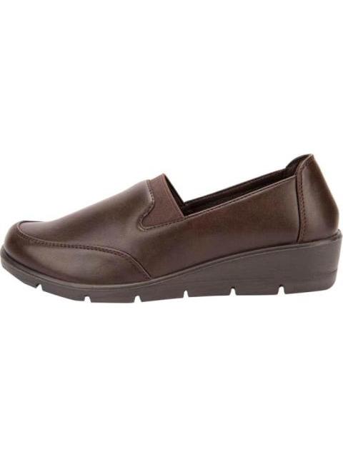 ZAPATO CON ELASTICO CAFE SHOSH CONFORT