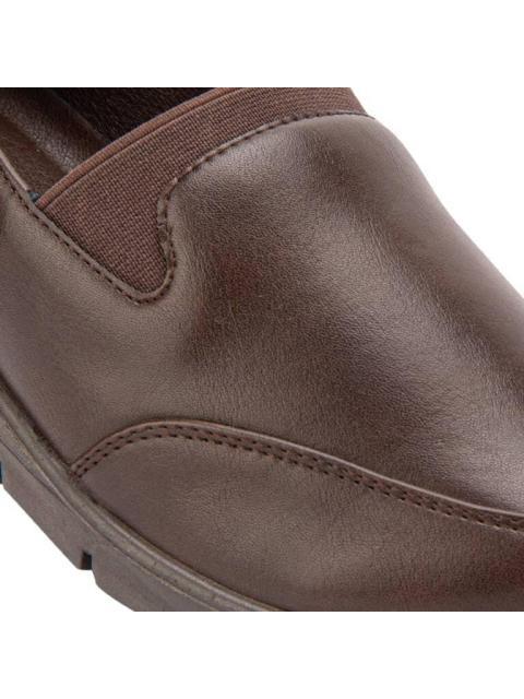 ZAPATO CON ELASTICO CAFE SHOSH CONFORT