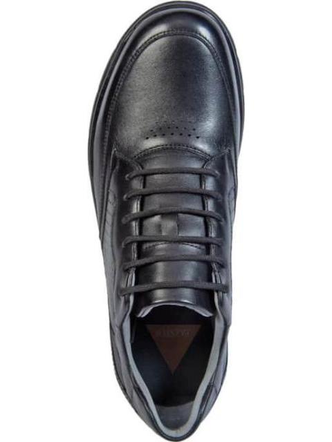 ZAPATO CONFORT DE PIEL NEGRO CALZADO PAZSTOR
