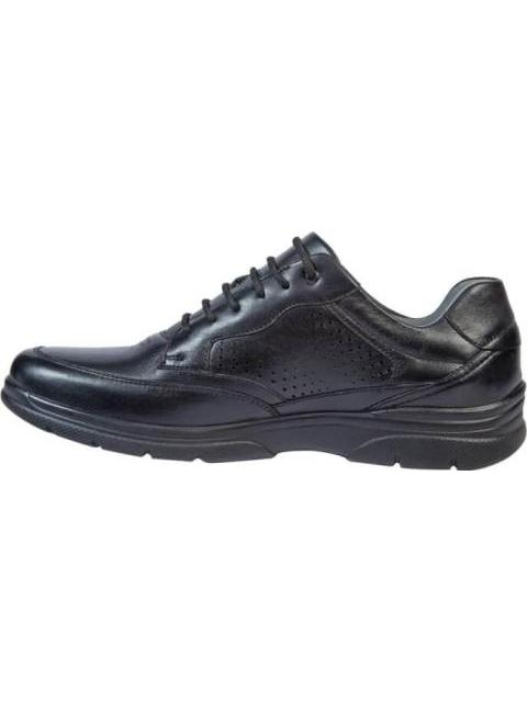 ZAPATO CONFORT DE PIEL NEGRO CALZADO PAZSTOR