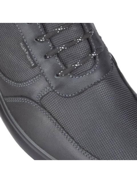 ZAPATO CONFORT PIEL NEGRO HUSH PUPPIES