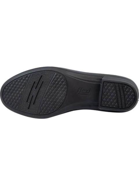 ZAPATILLA DE PIEL CAFE FLEXI