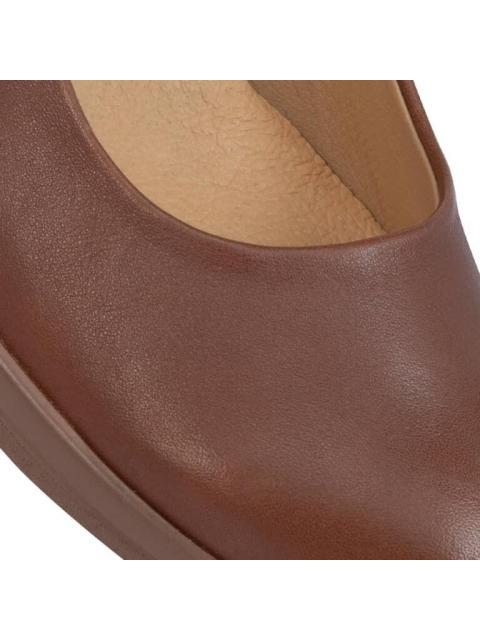 BALLERINA DE PIEL CAFE FLEXI