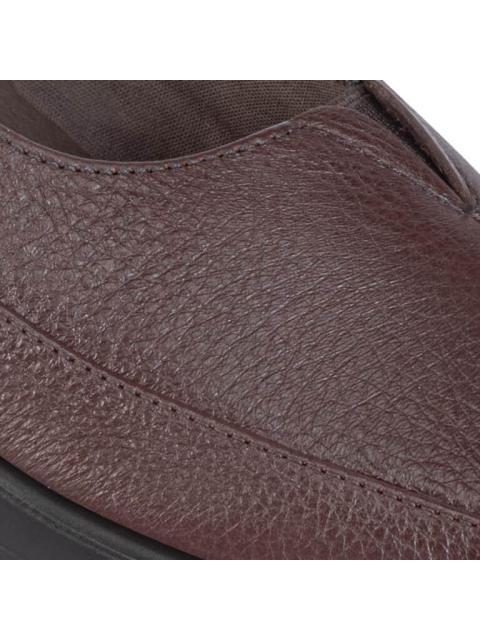 ZAPATILLA DE PIEL CAFE FLEXI
