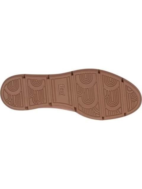 ZAPATO DE PIEL CONFORTABLE CAFE FLEXI