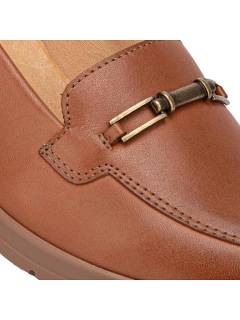 ZAPATO DE PIEL CONFORTABLE CAFE FLEXI