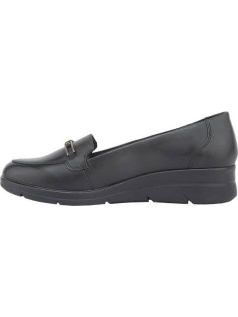 ZAPATO DE PIEL CONFORTABLE NEGRO FLEXI