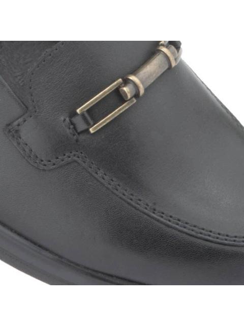 ZAPATO DE PIEL CONFORTABLE NEGRO FLEXI