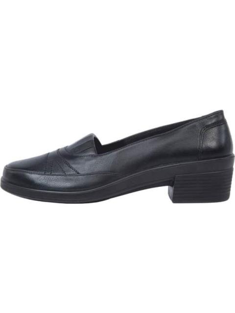 ZAPATILLA DE PIEL NEGRO FLEXI