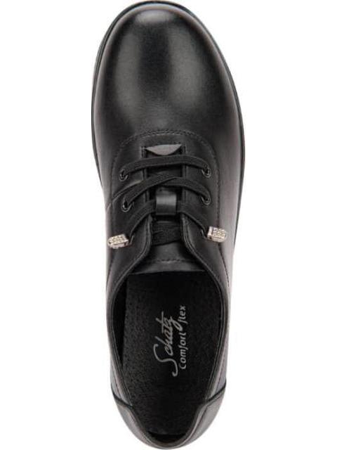 ZAPATO DE PIEL NEGRO SCHATZ COMFORT FLEX