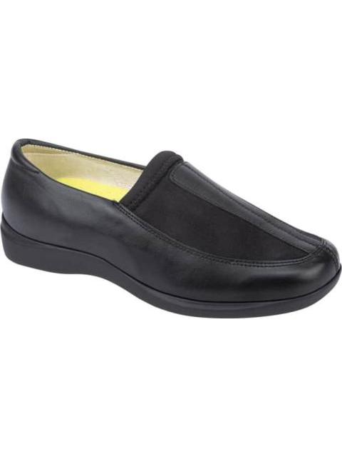 ZAPATO DE PIEL NEGRO SHOSH CONFORT