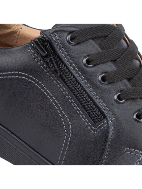 ZAPATO DE PIEL NEGRO SHOSH CONFORT