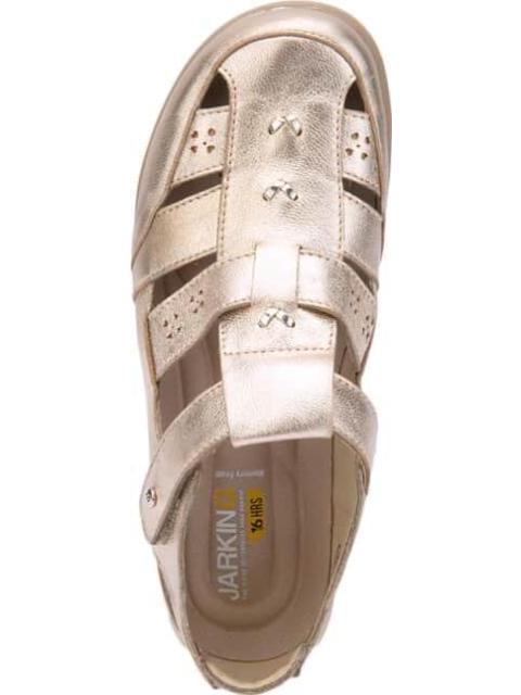 SANDALIA DE PIEL ORO JARKING SHOES