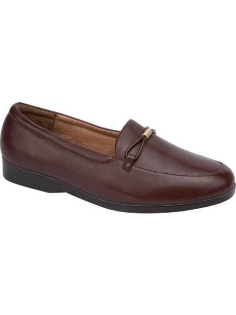 ZAPATO DE PIEL ROJO LADRILLO SHOSH CONFORT