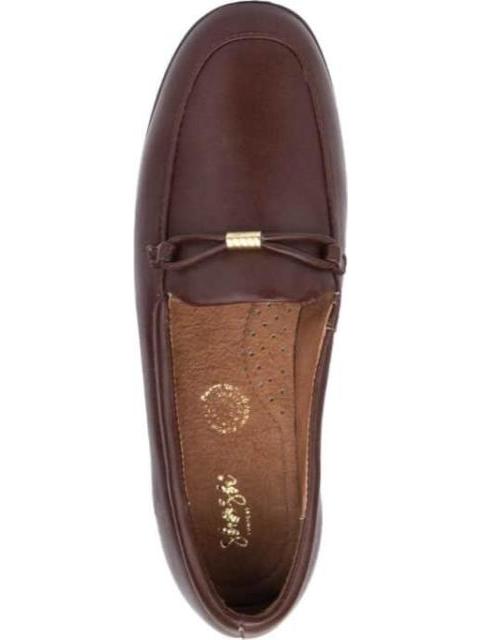 ZAPATO DE PIEL ROJO LADRILLO SHOSH CONFORT