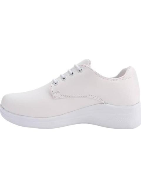ZAPATO DE SERVICIO CON AGUJETA BLANCO SHOSH CONFORT