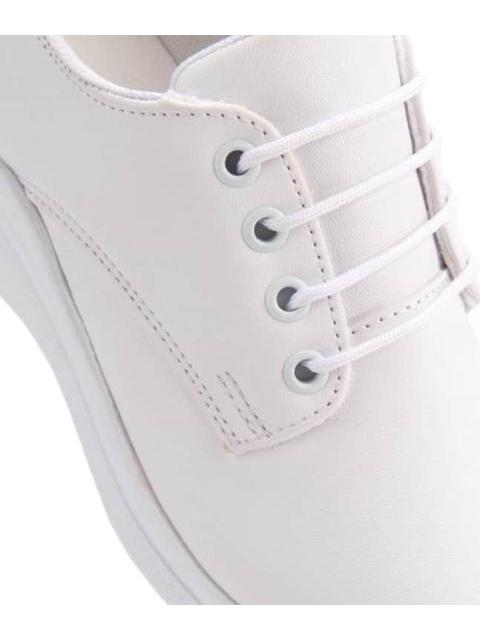 ZAPATO DE SERVICIO CON AGUJETA BLANCO SHOSH CONFORT